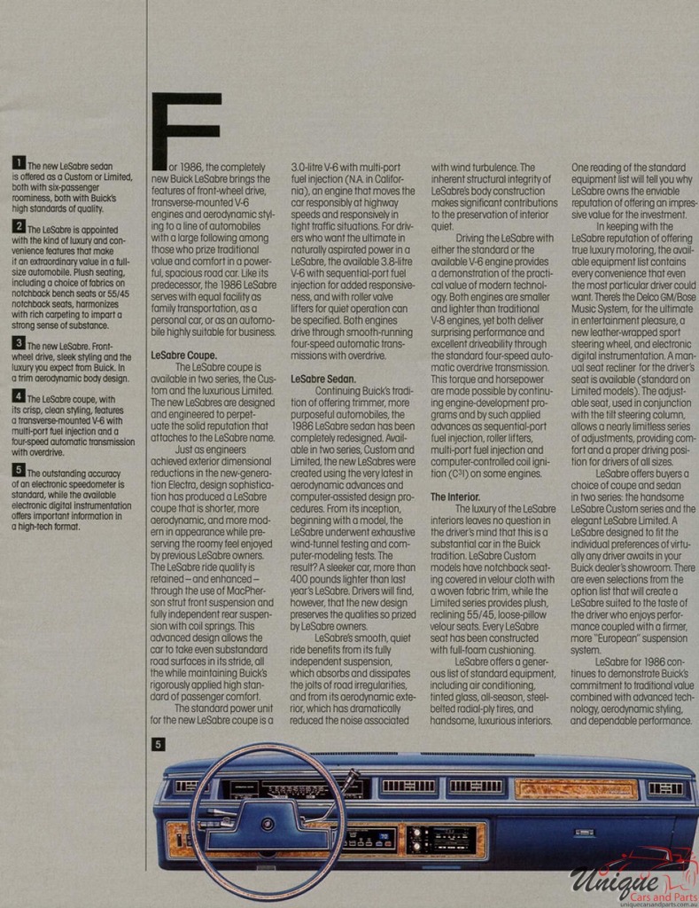 1986 Buick Buyers Guide Page 25